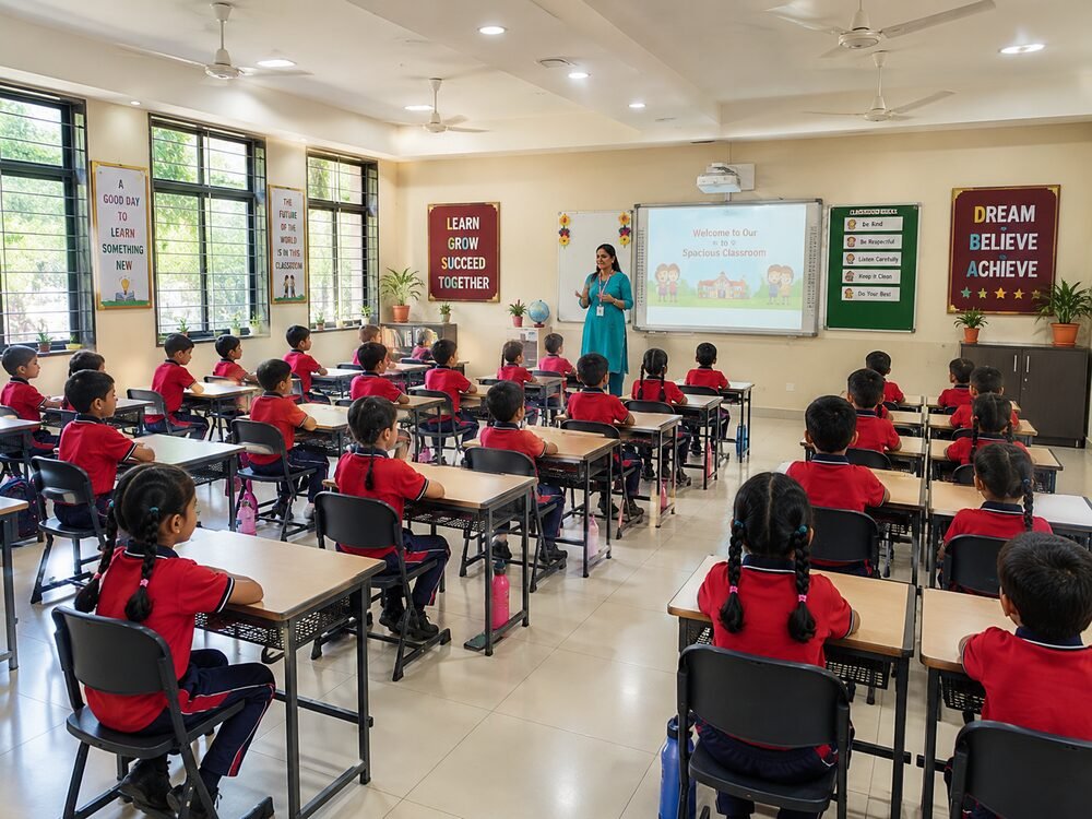 Spacious Classrooms